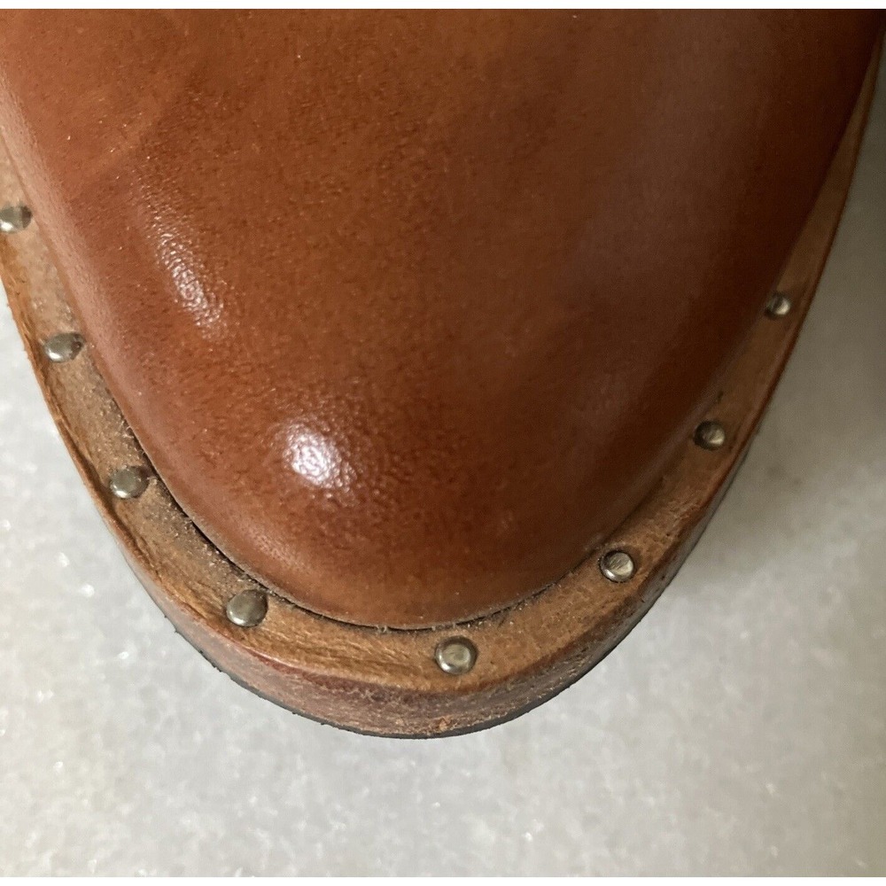 Freda Salvador D'Orsay Oxford Loafers, Brown, Tan, Size 9 1/2 Anthropologie - Picture 8 of 9